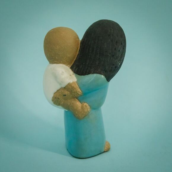 Vintage 1970s Lisa Larson East Ost Gustavsberg Stoneware Clay Ceramic Asian Girl - Picture 4 of 7